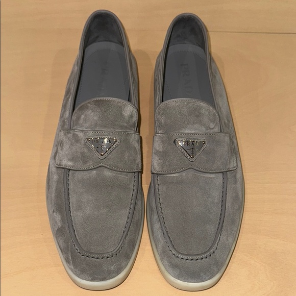 Prada Leather Loafers - Picture 1 of 8
